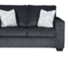 Signature Design by Ashley Altari Sofa, Loveseat, Chair and Ottoman-Slate