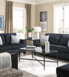 Signature Design by Ashley Altari Sofa, Loveseat, Chair and Ottoman-Slate