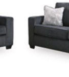 Signature Design by Ashley Altari Sofa and Loveseat-Slate