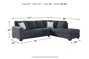 Signature Design by Ashley Altari 2-Piece Sleeper Sectional with Chaise