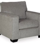 Signature Design by Ashley Altari Sofa, Loveseat, Chair and Ottoman-Alloy