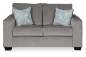 Signature Design by Ashley Altari Sofa, Loveseat, Chair and Ottoman-Alloy