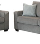 Signature Design by Ashley Altari Sofa and Loveseat-Alloy