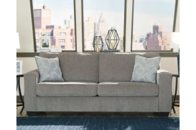 Signature Design by Ashley Altari Sofa and Loveseat-Alloy