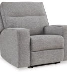 Signature Design by Ashley Biscoe Power Recliner-Pewter