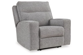 Signature Design by Ashley Biscoe Power Recliner-Pewter