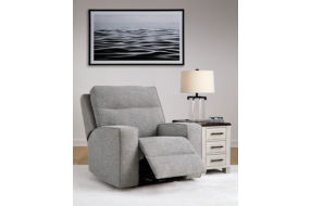 Signature Design by Ashley Biscoe Power Recliner-Pewter