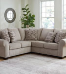 Signature Design by Ashley Claireah 2-Piece Sectional-Umber