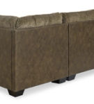 Benchcraft Abalone 3-Piece Sectional with Chaise-Chocolate