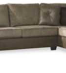 Benchcraft Abalone 3-Piece Sectional with Chaise-Chocolate