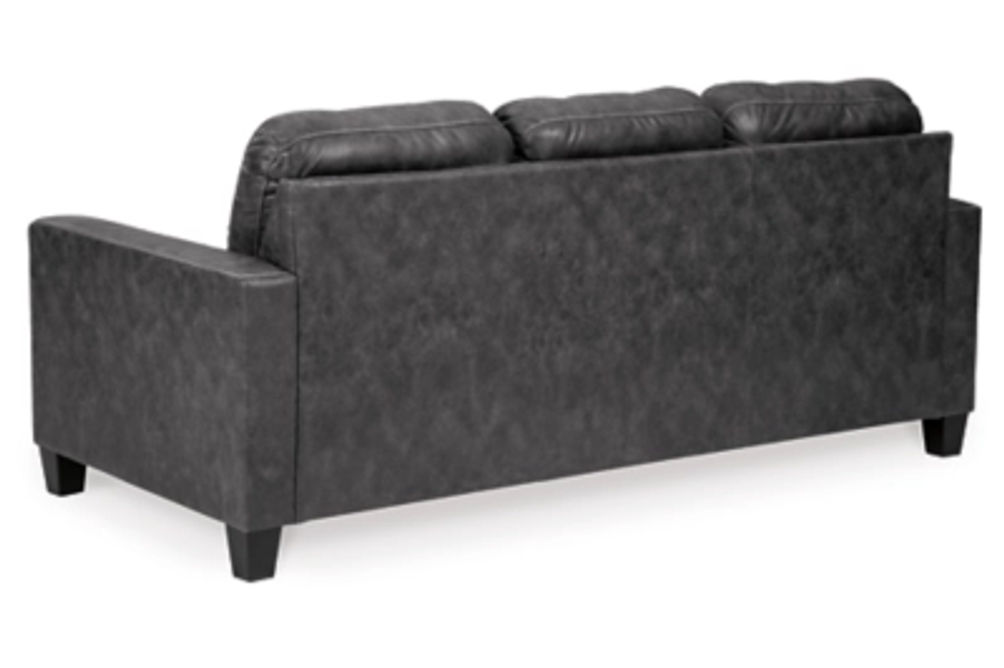 Benchcraft Venaldi Sofa Chaise-Gunmetal