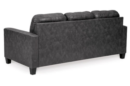 Benchcraft Venaldi Sofa Chaise-Gunmetal