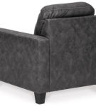 Benchcraft Venaldi Sofa Chaise, Chair, and Ottoman-Gunmetal