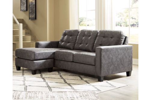 Benchcraft Venaldi Sofa Chaise and Chair-Gunmetal