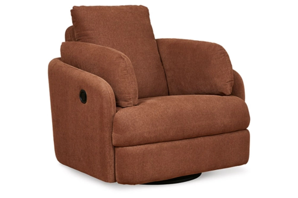 Signature Design by Ashley Modmax Swivel Glider Recliner-Spice