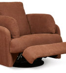 Signature Design by Ashley Modmax Swivel Glider Recliner-Spice