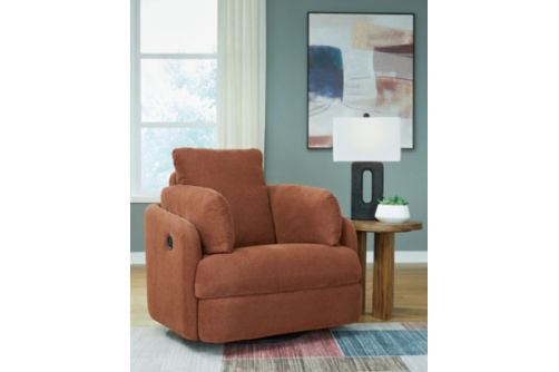 Signature Design by Ashley Modmax Swivel Glider Recliner-Spice