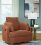 Signature Design by Ashley Modmax Swivel Glider Recliner-Spice