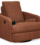 Signature Design by Ashley Modmax Swivel Glider Recliner-Spice