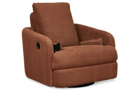 Signature Design by Ashley Modmax Swivel Glider Recliner-Spice