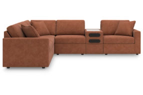 Signature Design by Ashley Modmax 6-Piece Sectional-Spice