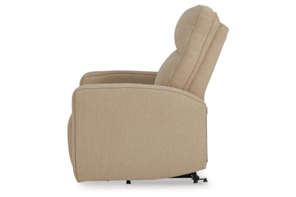 Signature Design by Ashley Starganza Power Lift Recliner-Taupe