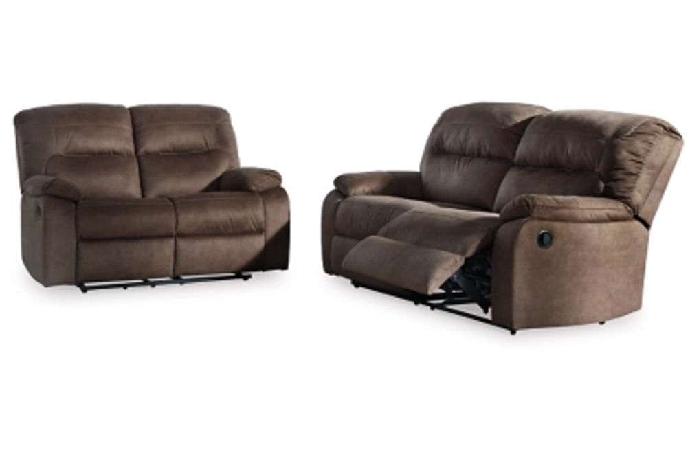 Signature Design by Ashley Bolzano Reclining Sofa and Loveseat-Coffee