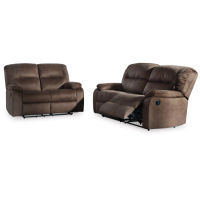 Signature Design by Ashley Bolzano Reclining Sofa and Loveseat-Coffee