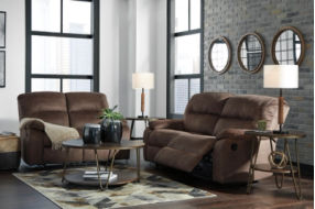 Signature Design by Ashley Bolzano Reclining Sofa and Loveseat-Coffee