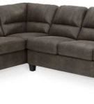 Signature Design by Ashley Navi 2-Piece Sleeper Sectional with Chaise-Smoke