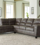 Signature Design by Ashley Navi 2-Piece Sectional with Chaise-Smoke