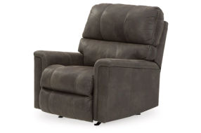 Signature Design by Ashley Navi Recliner-Smoke