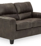 Signature Design by Ashley Navi Sofa, Loveseat and Recliner-Smoke