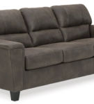 Signature Design by Ashley Navi Sofa, Loveseat and Recliner-Smoke