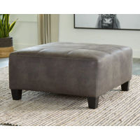 Signature Design by Ashley Navi 2-Piece Sectional and Ottoman-Smoke