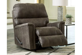 Signature Design by Ashley Navi Recliner-Smoke