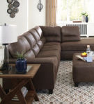 Signature Design by Ashley Navi 2-Piece Sectional with Chaise-Chestnut