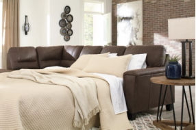 Signature Design by Ashley Navi 2-Piece Sleeper Sectional with Chaise