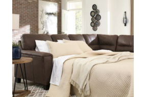 Signature Design by Ashley Navi 2-Piece Sleeper Sectional with Chaise