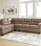 Signature Design by Ashley Navi 2-Piece Sectional Sofa Chaise-Fossil