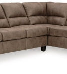 Signature Design by Ashley Navi 2-Piece Sectional Sofa Chaise-Fossil