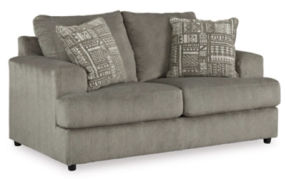 Signature Design by Ashley Soletren Sofa and Loveseat-Ash