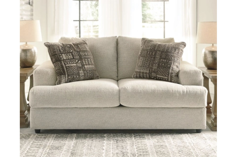 Signature Design by Ashley Soletren Sofa, Loveseat and Oversized Chair-Stone