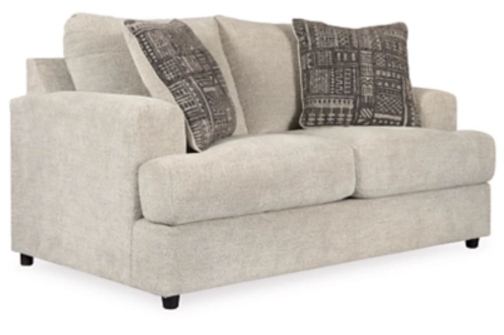 Signature Design by Ashley Soletren Sofa, Loveseat, and Ottoman-Stone