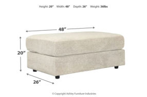 Signature Design by Ashley Soletren Sofa, 2 Chairs, and Ottoman-Stone