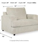 Signature Design by Ashley Soletren Sofa, Loveseat and Oversized Chair-Stone