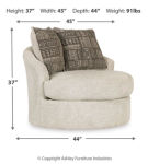 Signature Design by Ashley Soletren Sofa, Loveseat and Accent Chair-Stone