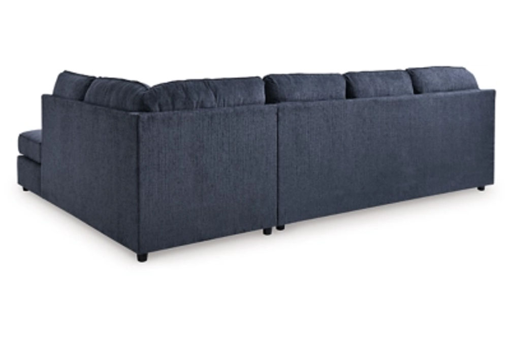 Signature Design by Ashley Albar Place 2-Piece Sectional-Cobalt