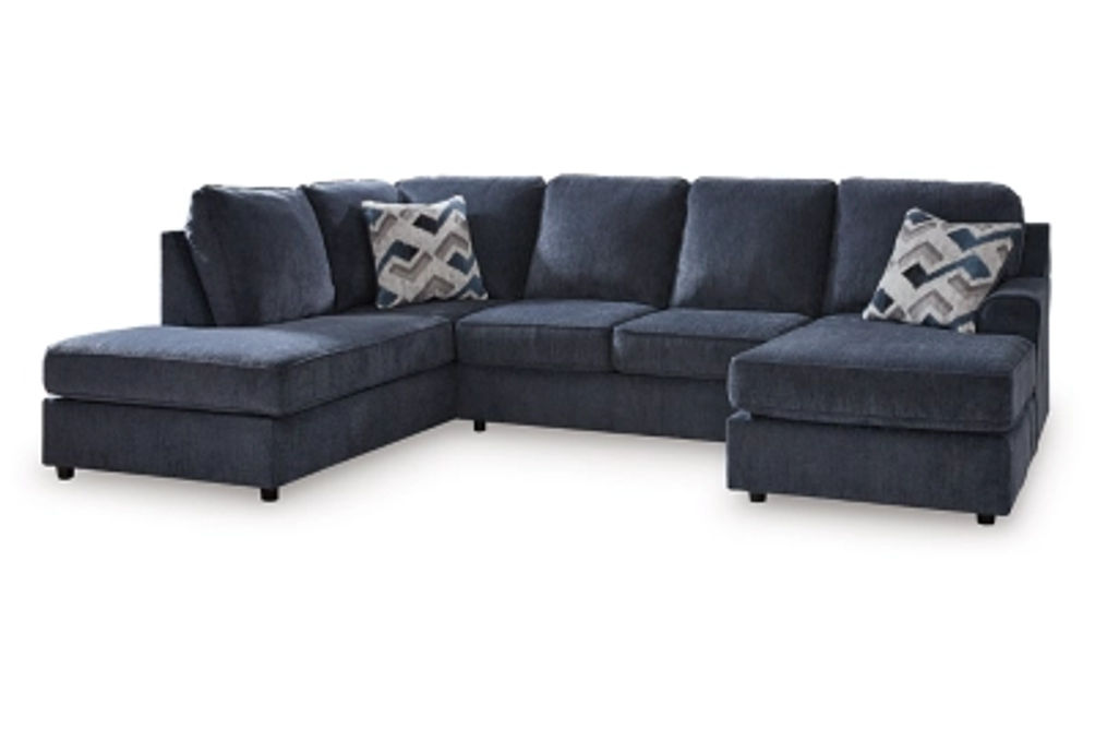 Signature Design by Ashley Albar Place 2-Piece Sectional-Cobalt