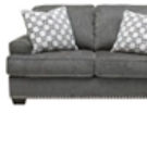 Benchcraft Locklin Sofa, Loveseat, Chair, and Ottoman-Carbon